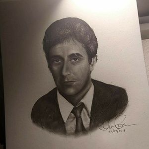 Al Pacino/Scarface Drawing